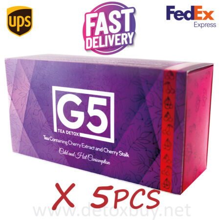 5x G5 Detox Tea